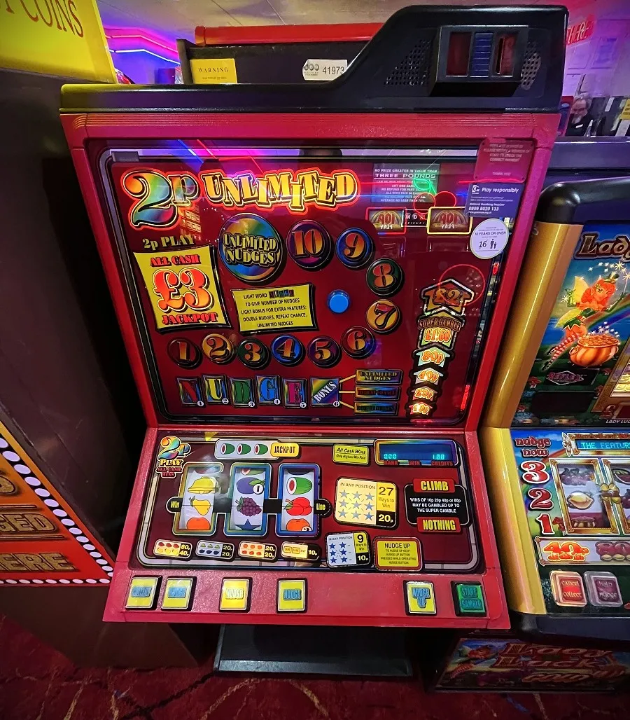 2p unlimited fruit machine