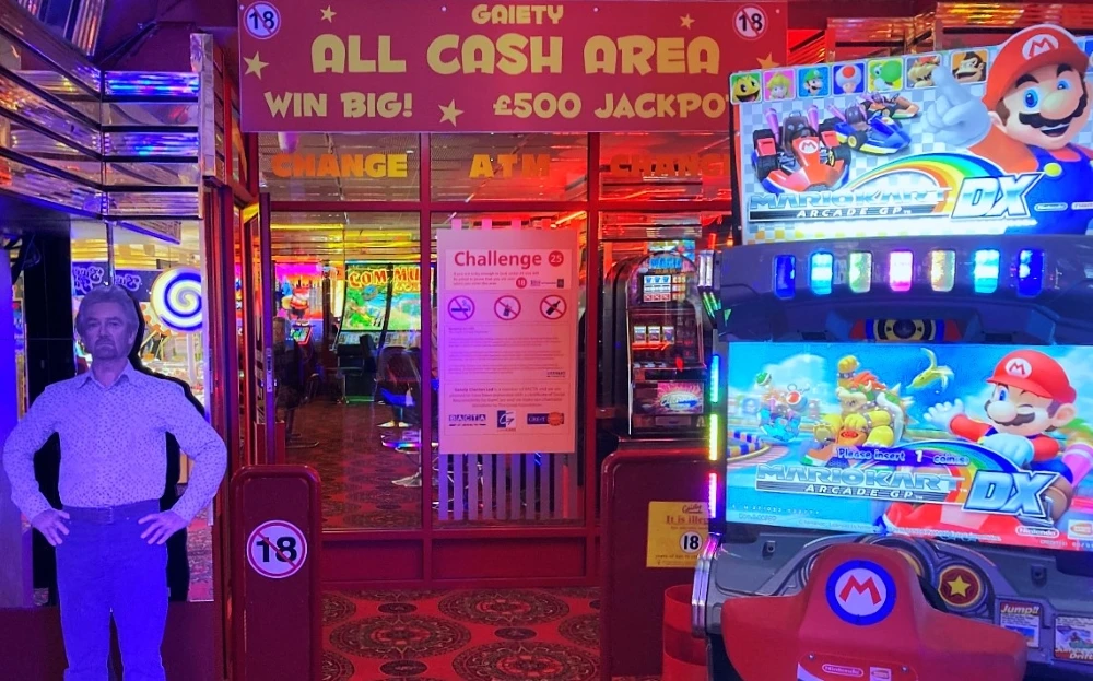 adult gaming casino area