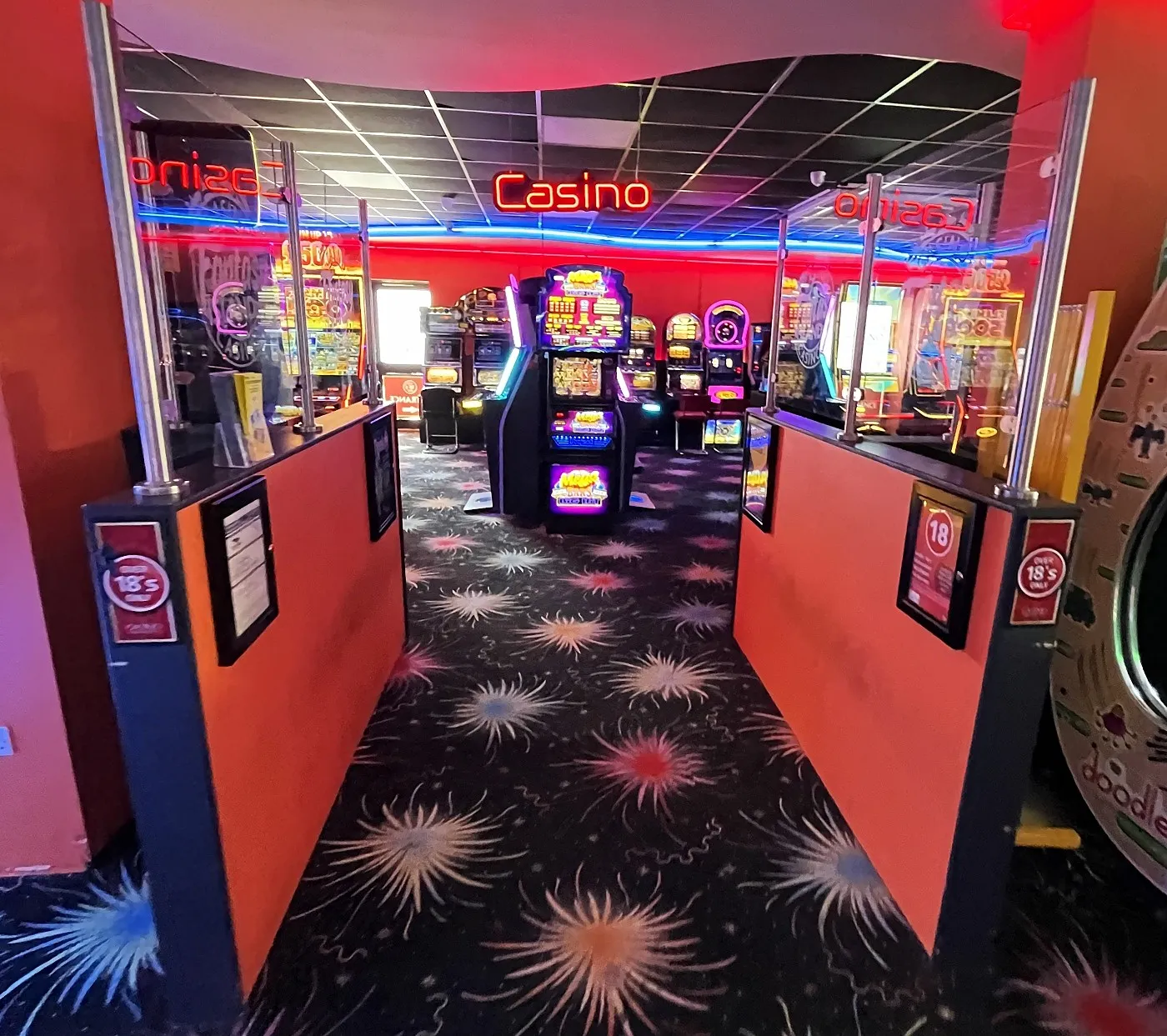 Fantasy Island adult gaming slots area