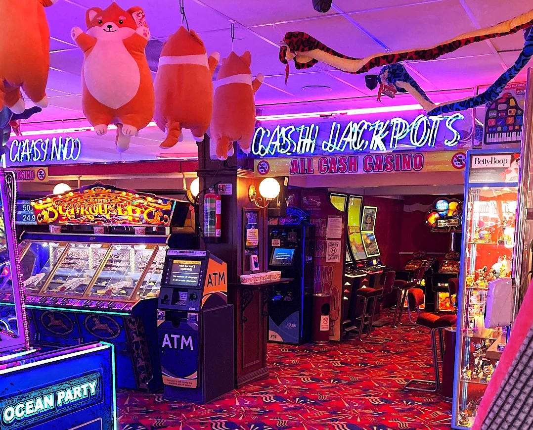 adult slot machine area