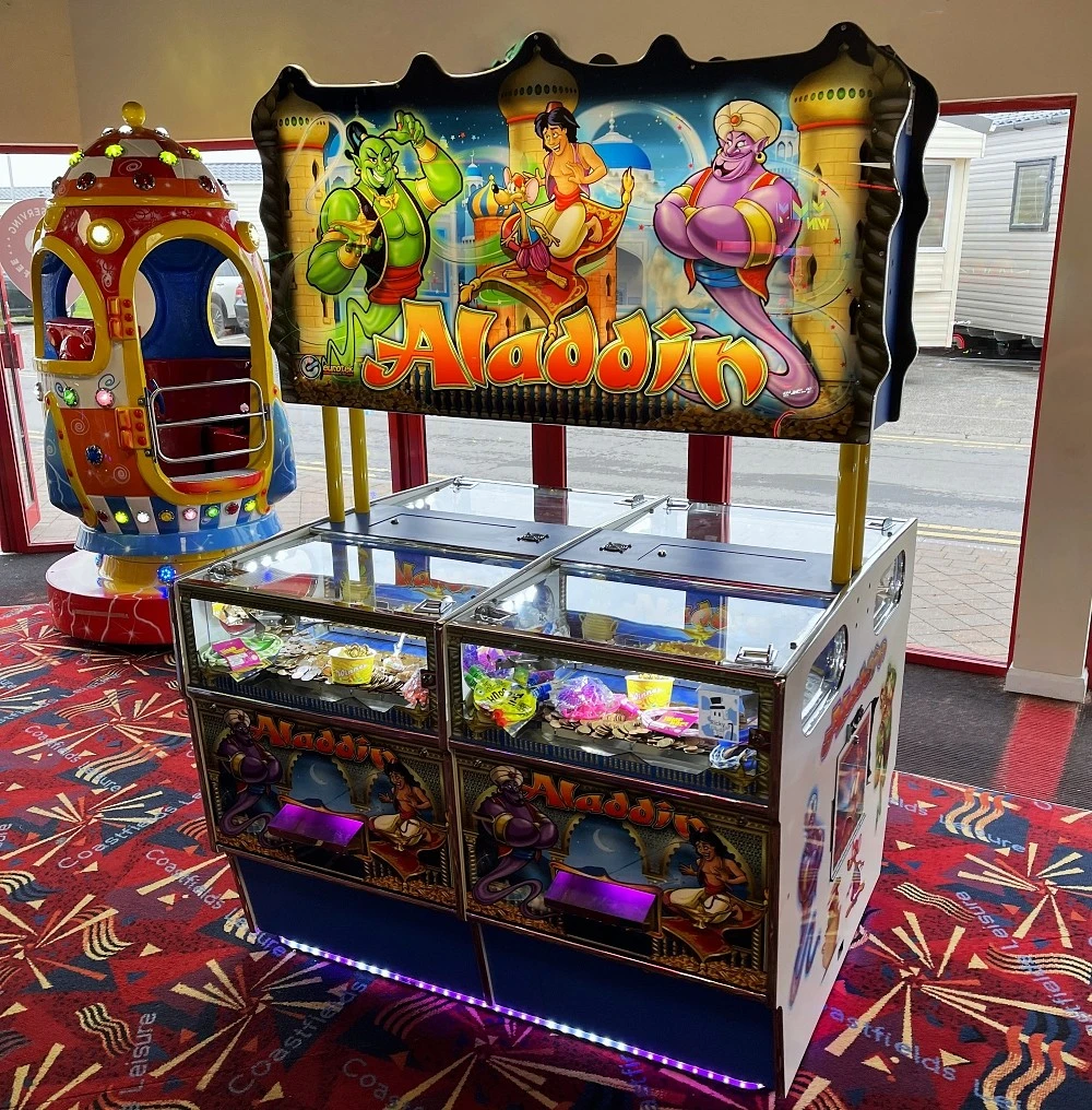 aladdin ticket coin pusher