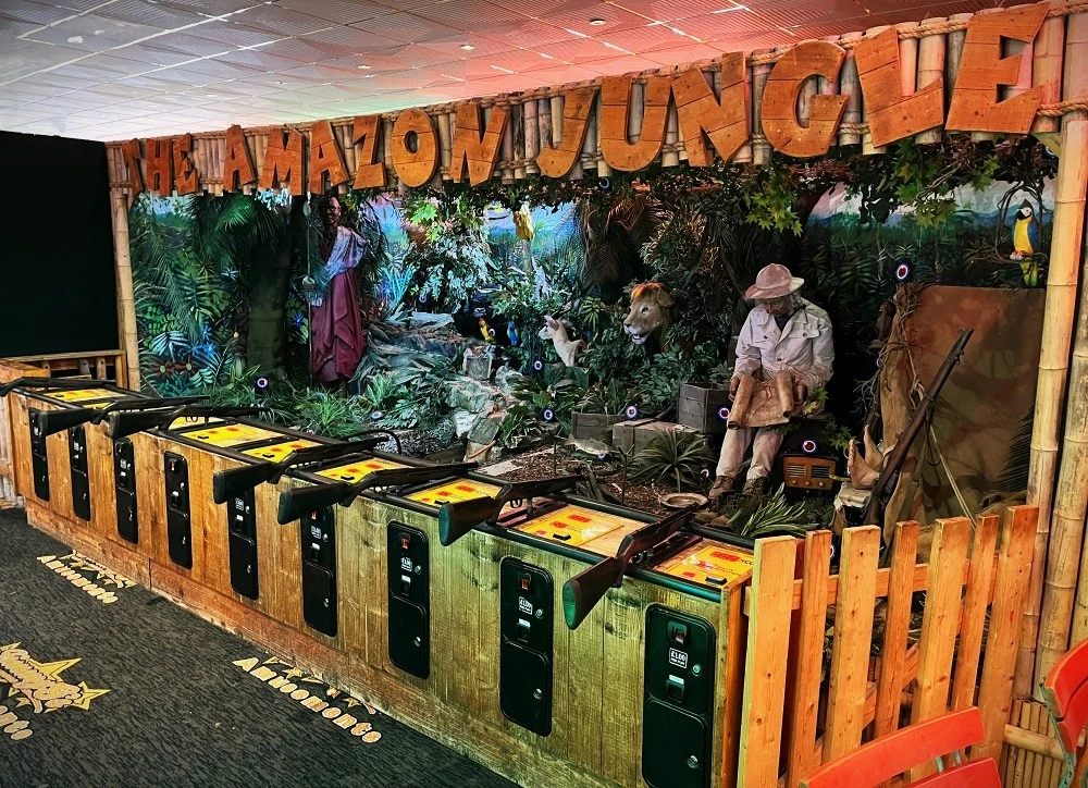 amazon jungle arcade shooting gallery