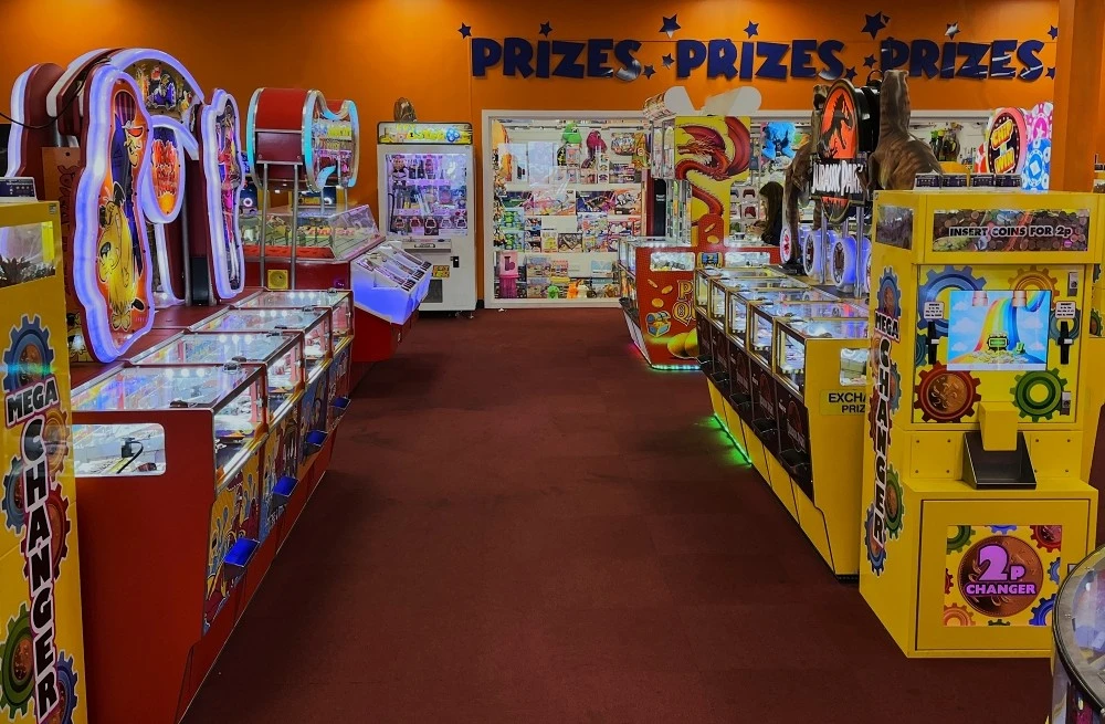 coin pushers and arcade prize shop