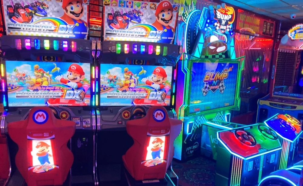 arcade racing machines