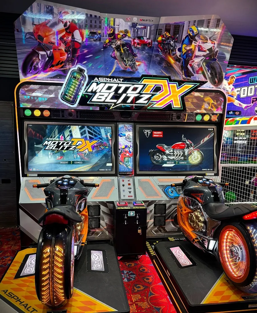 asphalt moto blitz dx arcade machine