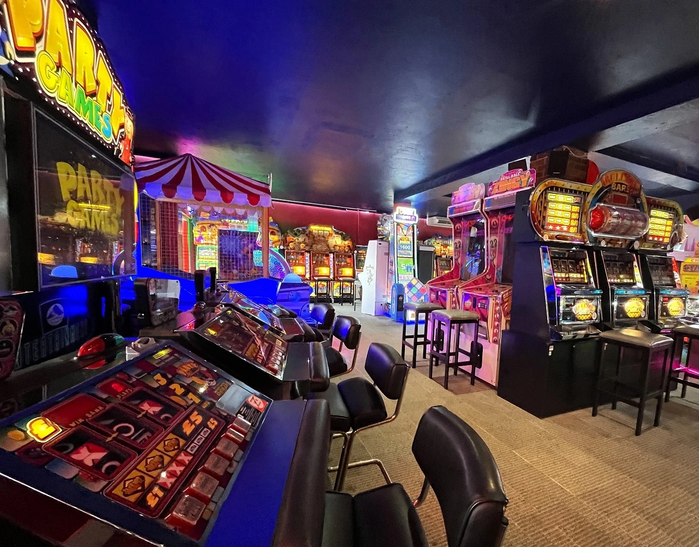 astra party games fruit machine