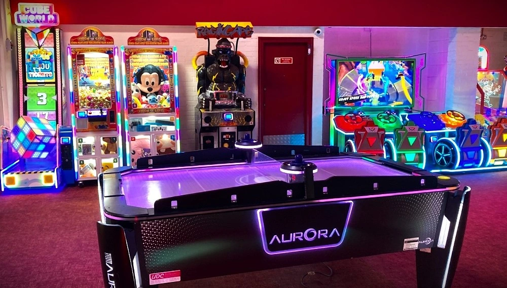 aurora air hockey table