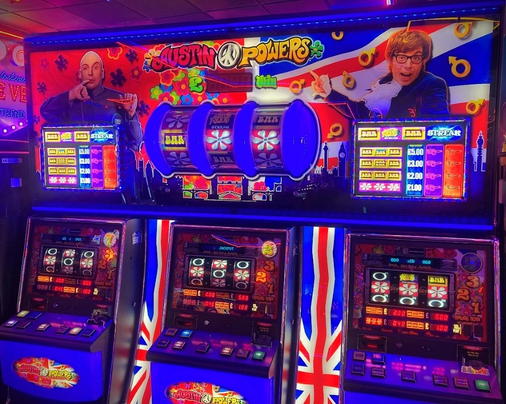 austin powers fruit machines