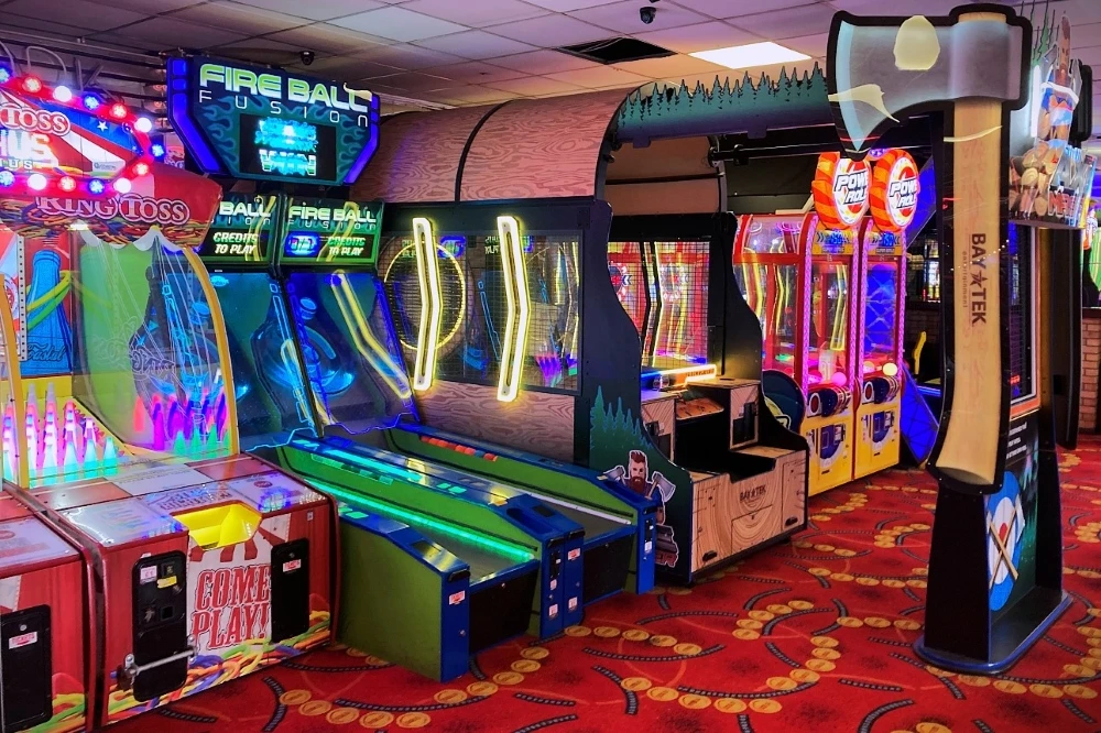 axe master ticket arcade games machine