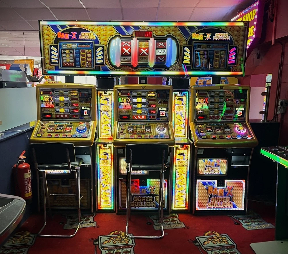 bar-x super bullion triple fruit machine