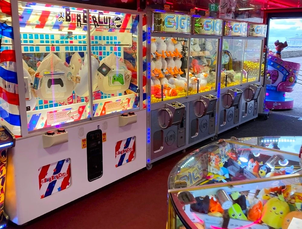 barbercut dx arcade claw machine