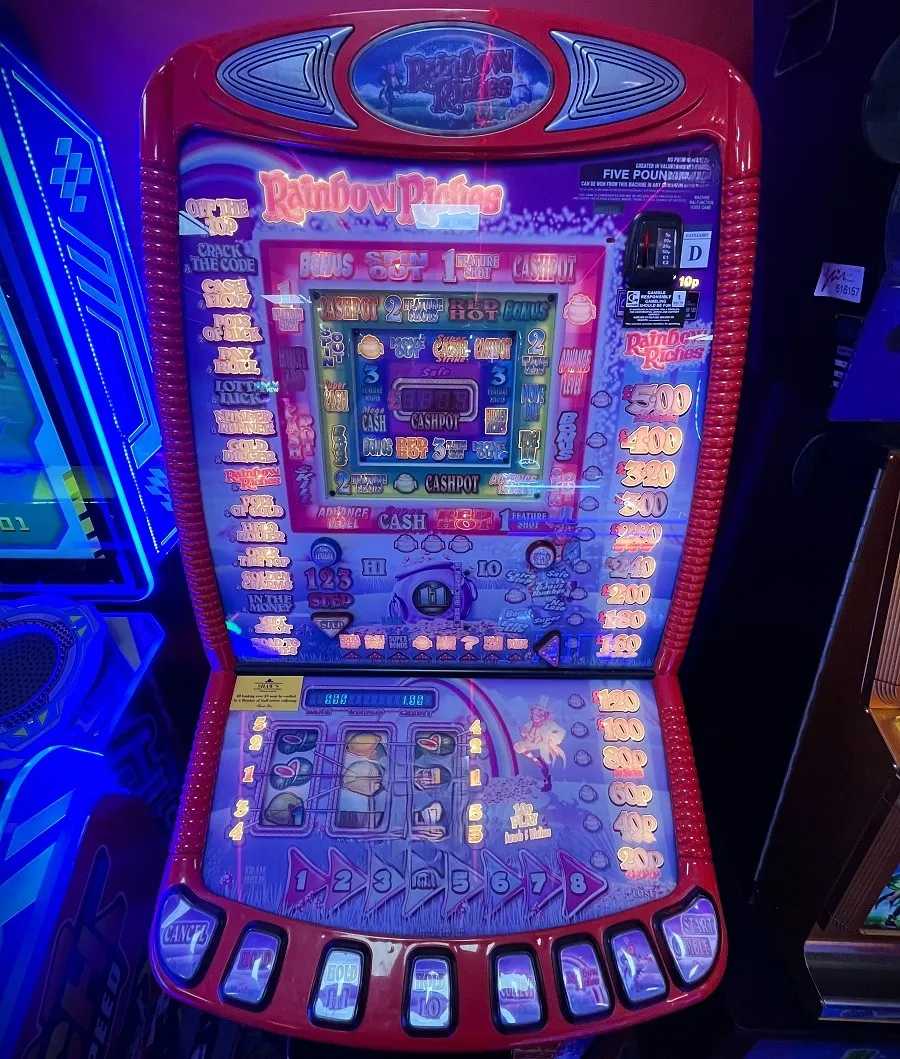 rainbow riches fruit machine by barcrest