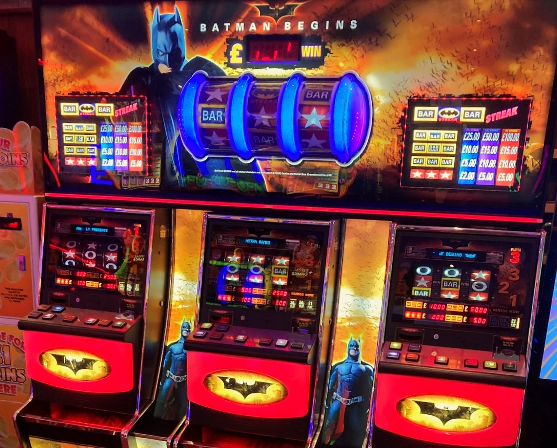 batman begins slot machines