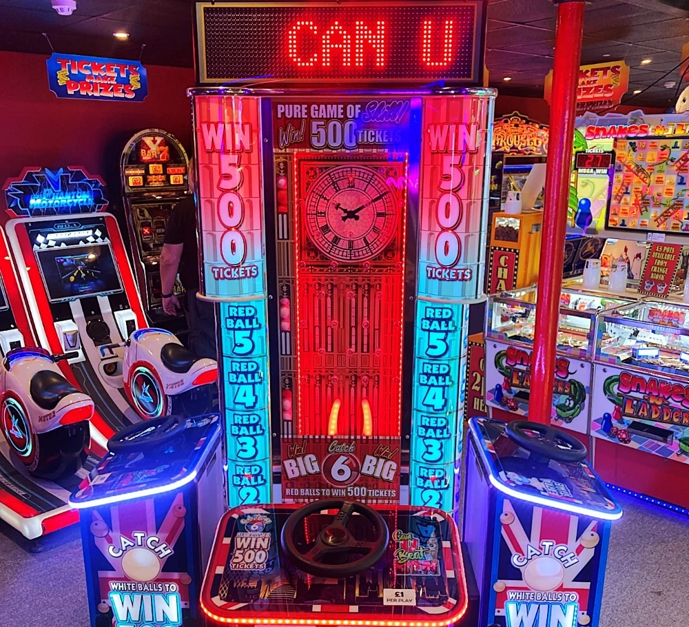 big ben ticket arcade machine