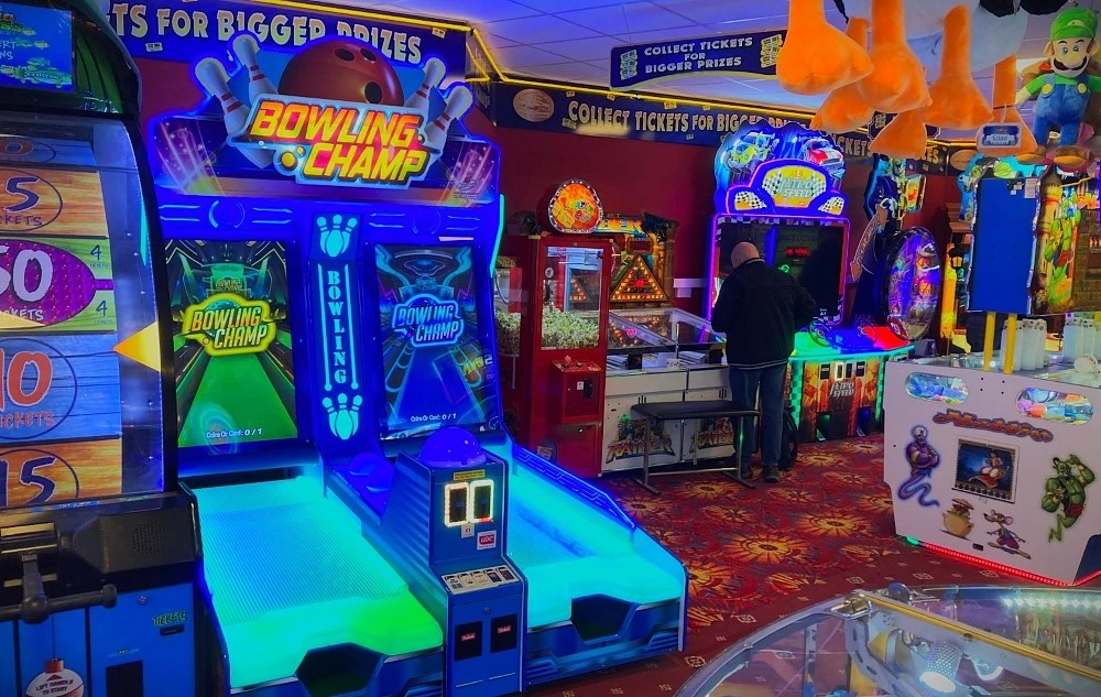 bowling champ ticket arcade game