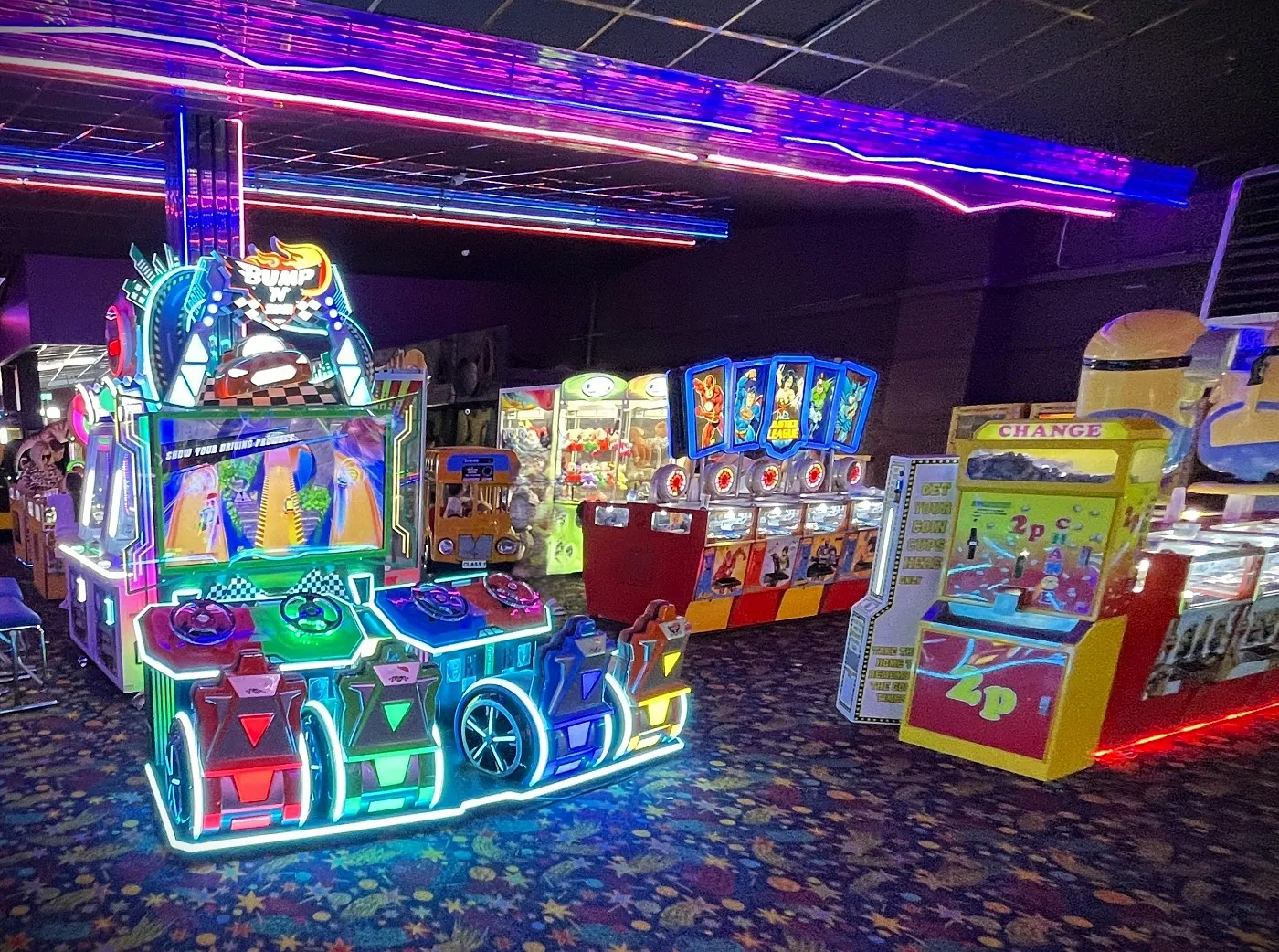 bump-n-smash ticker arcade racing game