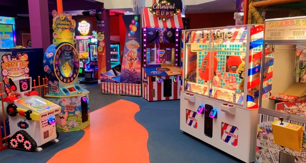 carnival cups ticket arcade game