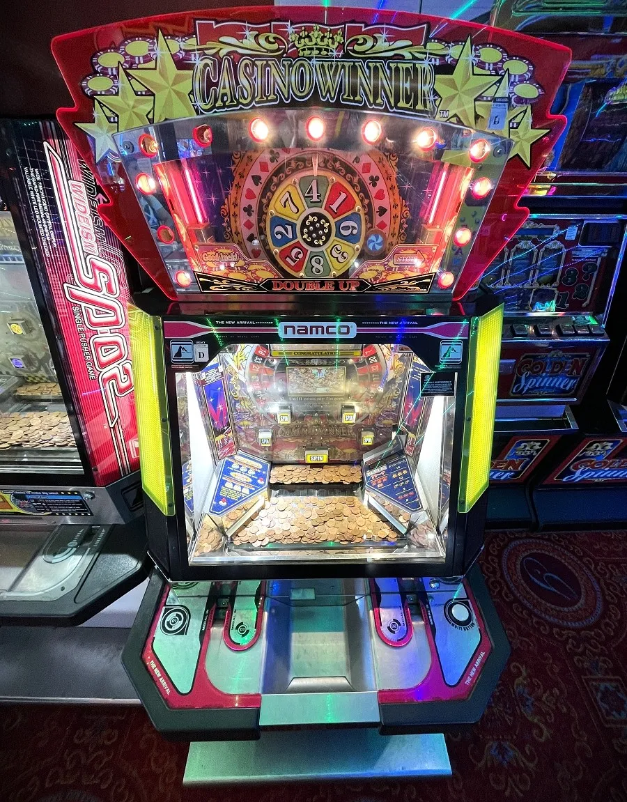 casino winner arcade game by Namco