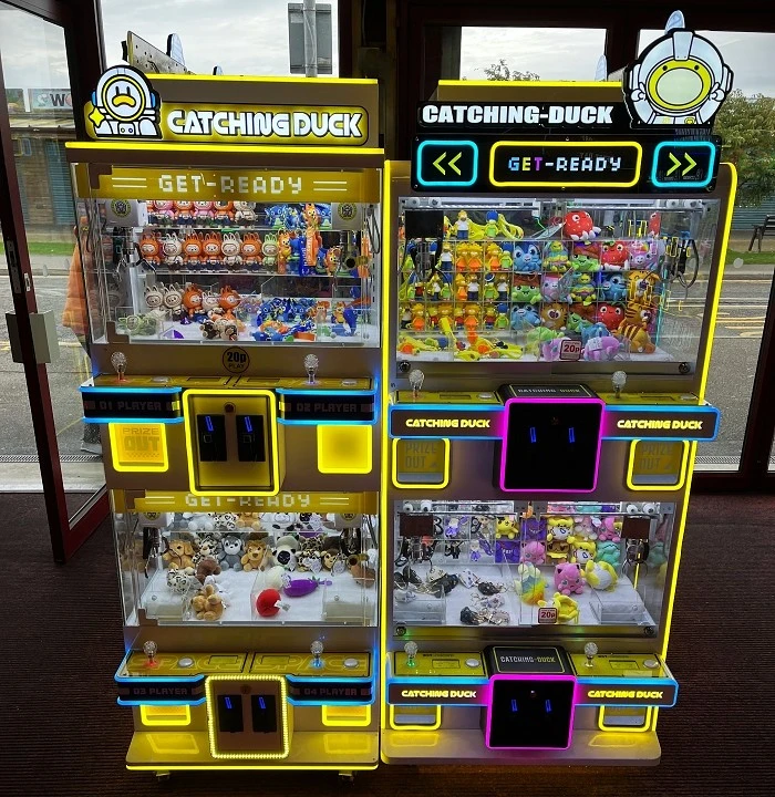 catching duck claw machine games