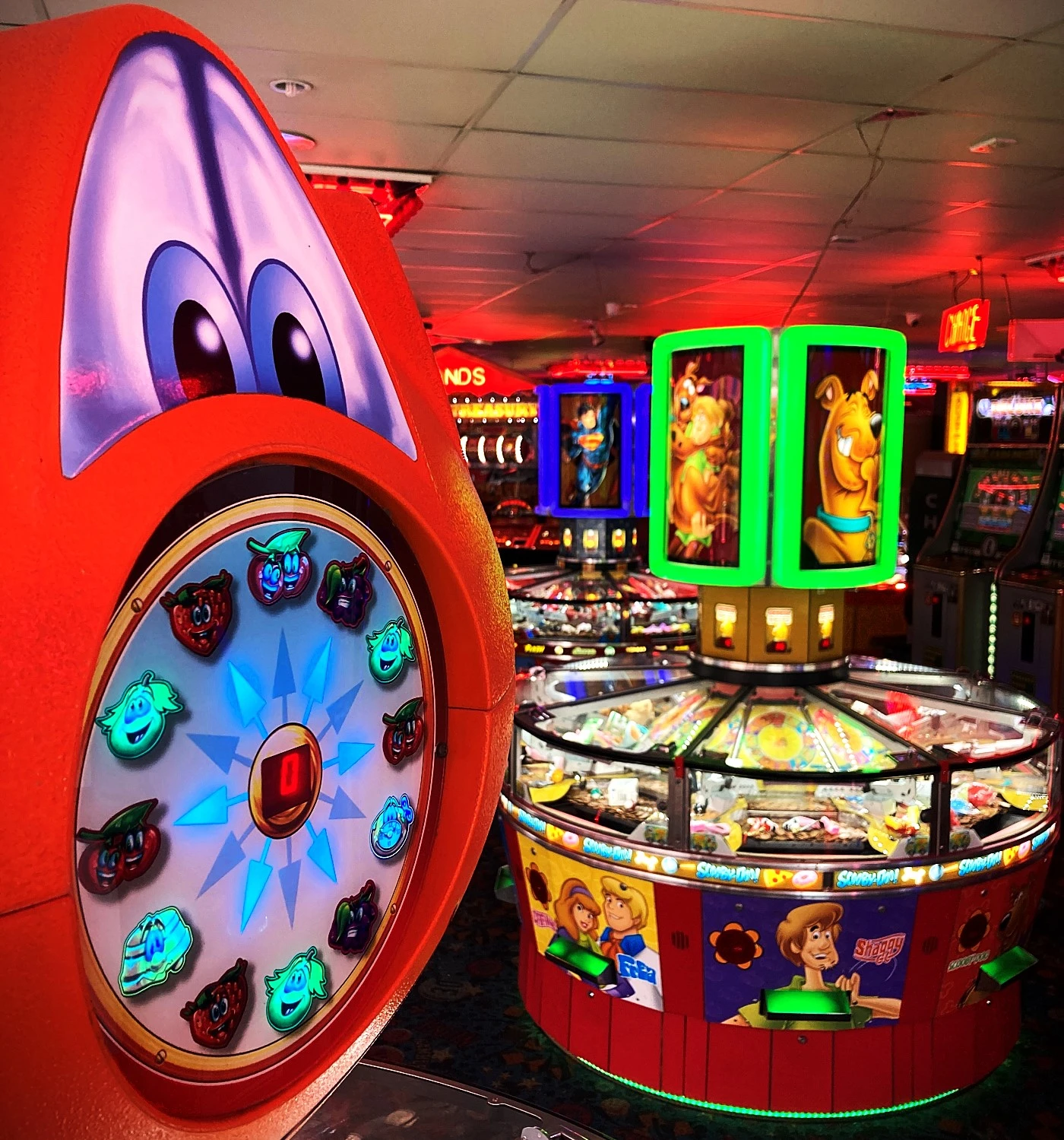 clockwork orange coin pusher game