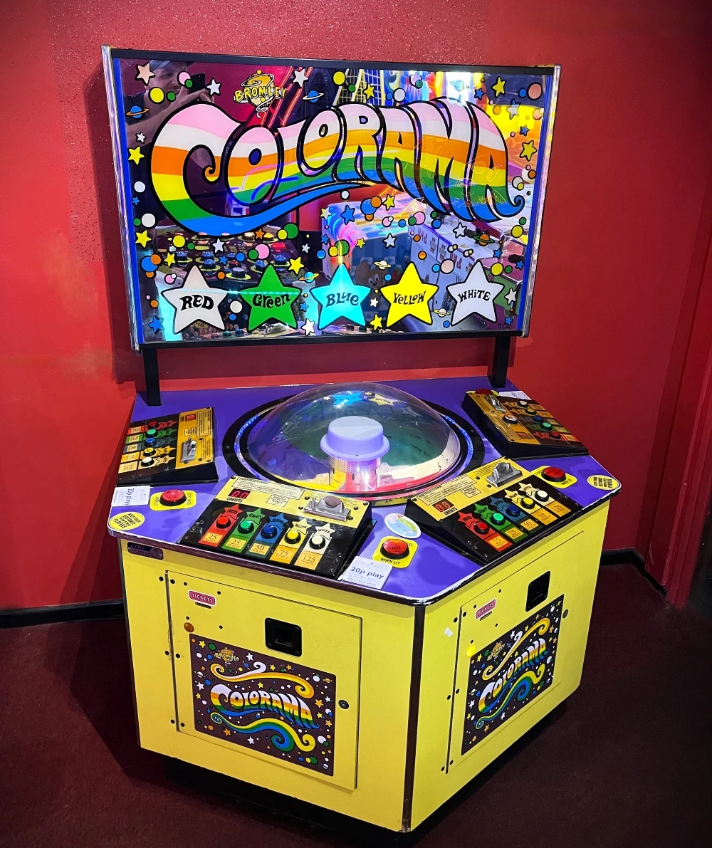 colorama roulette arcade machine