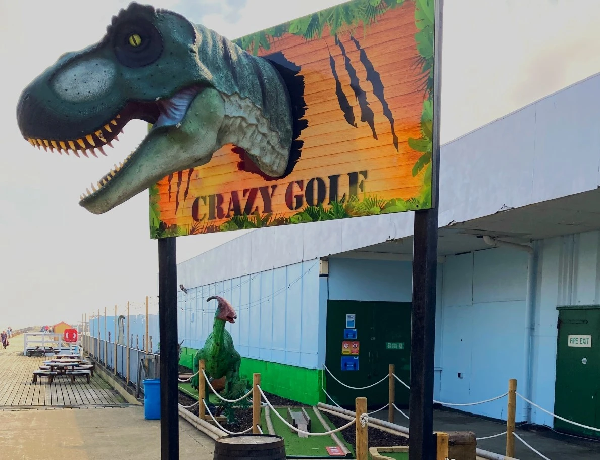 dinosaur crazy gold