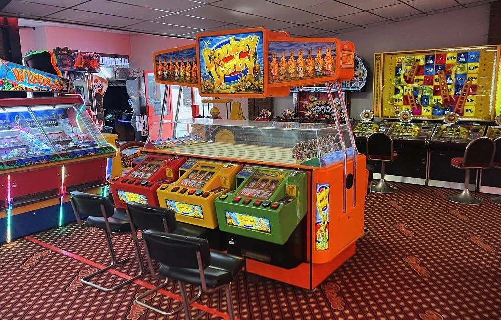 donkey derby arcade game