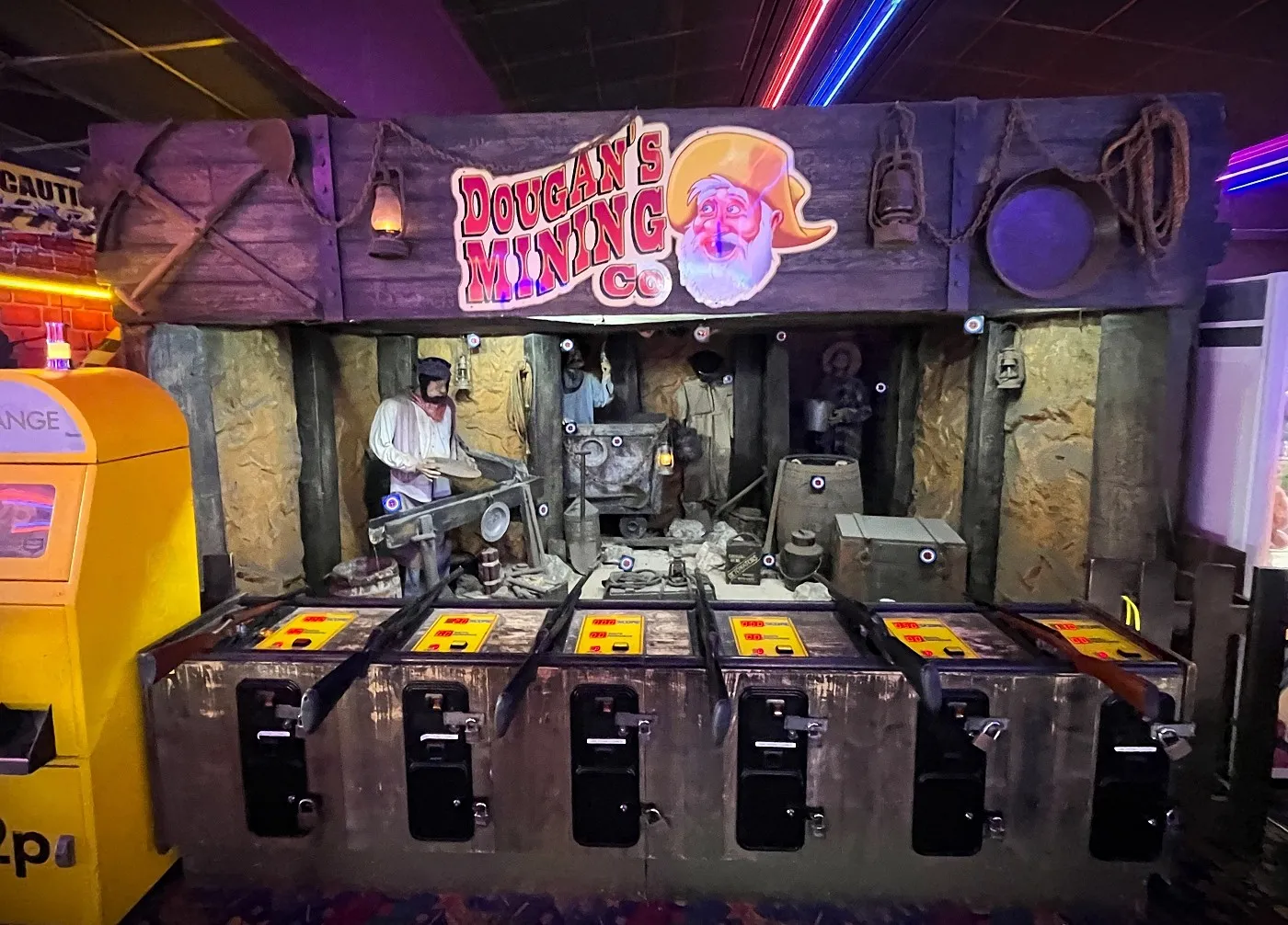 dougans mining arcade shooting gallery