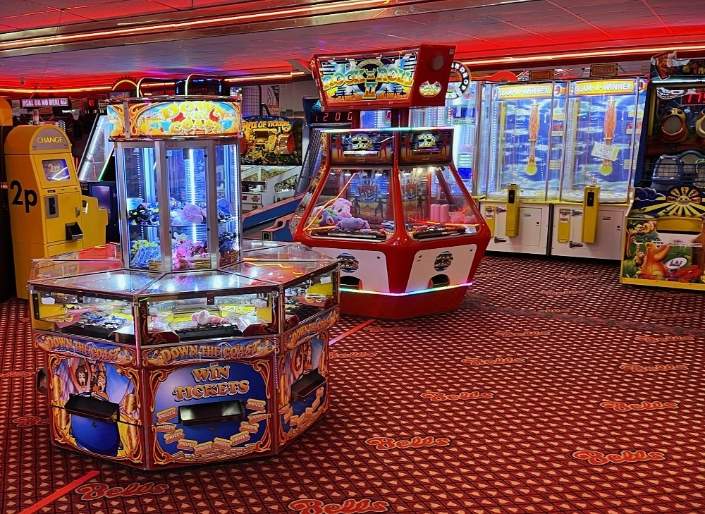 down the coast ticket coin pusher