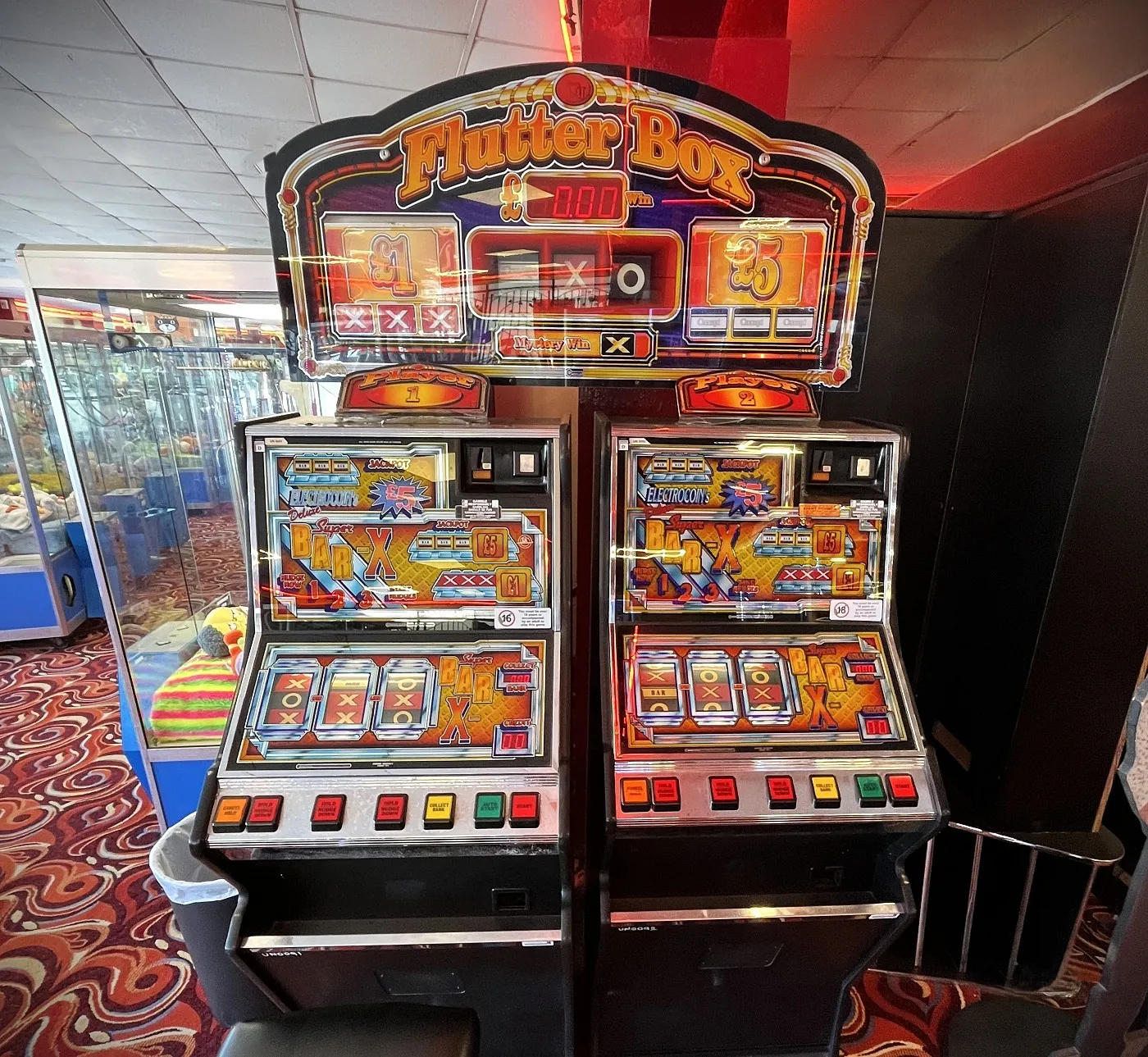electrocoin bar-x fruit machines with flutterbox