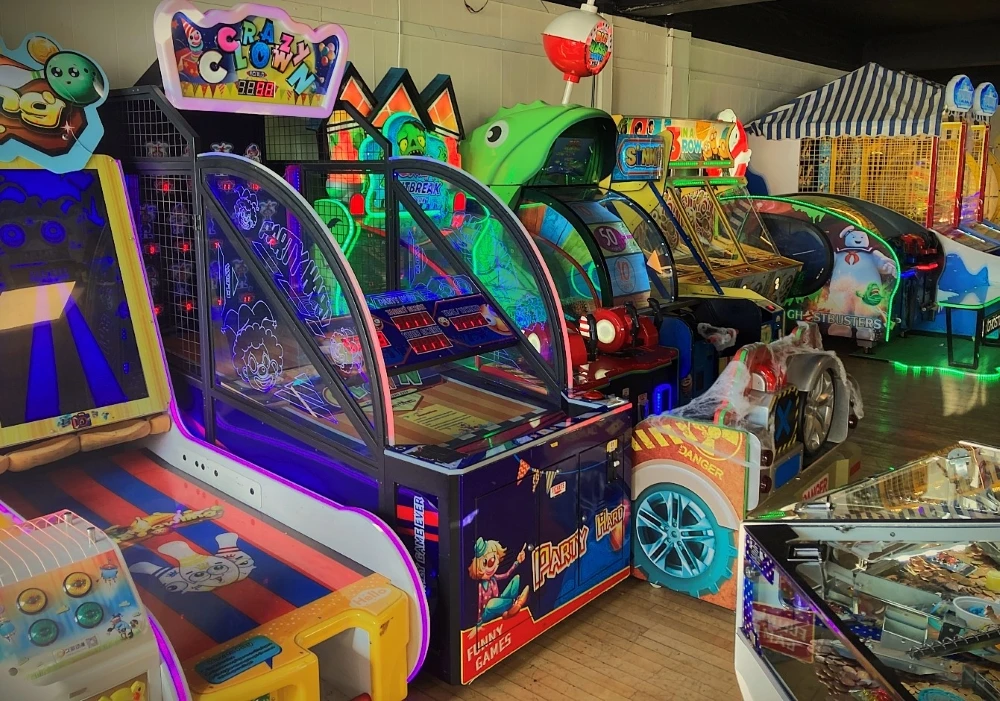 fairground ticket arcade machines