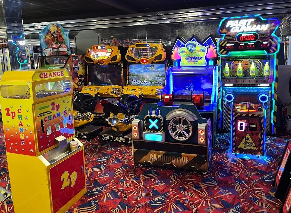 fast gunmen arcade shotting machine