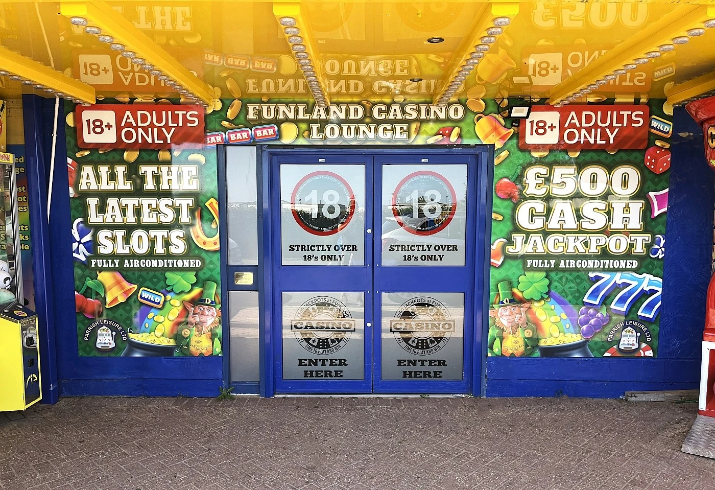 funland amusement arcade slots lounge