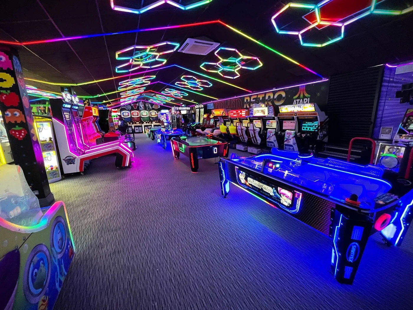 funland retro arcade in whitby