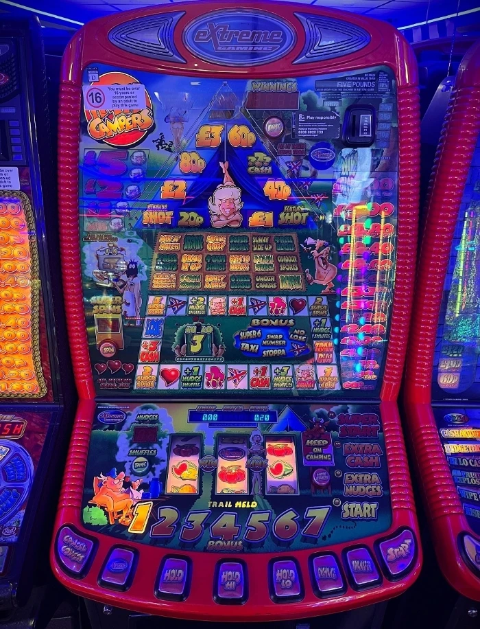 happy campers xtreme fruit machine