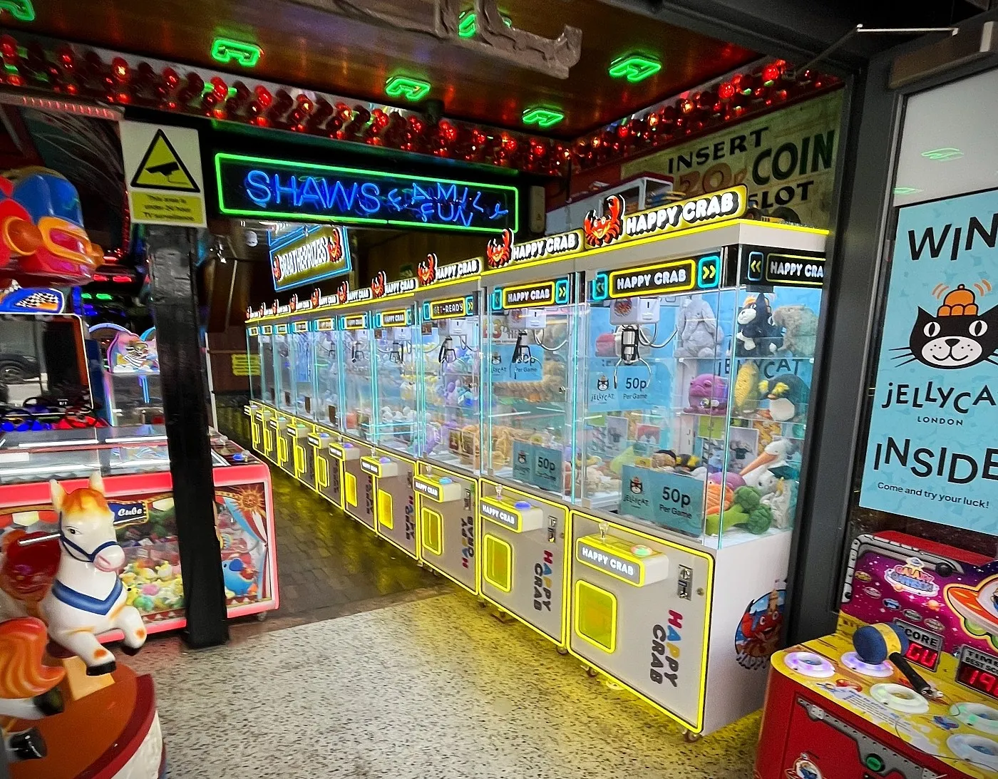 happy crab claw machines