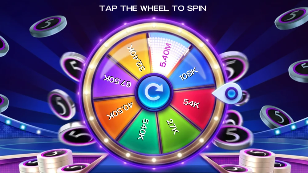 high 5 wheel spinner slots