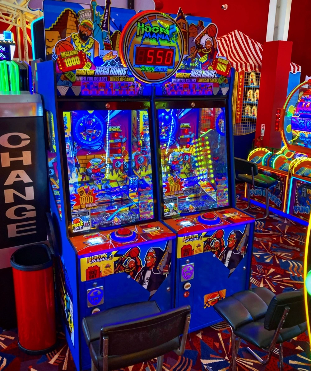 hoops mania coin pusher