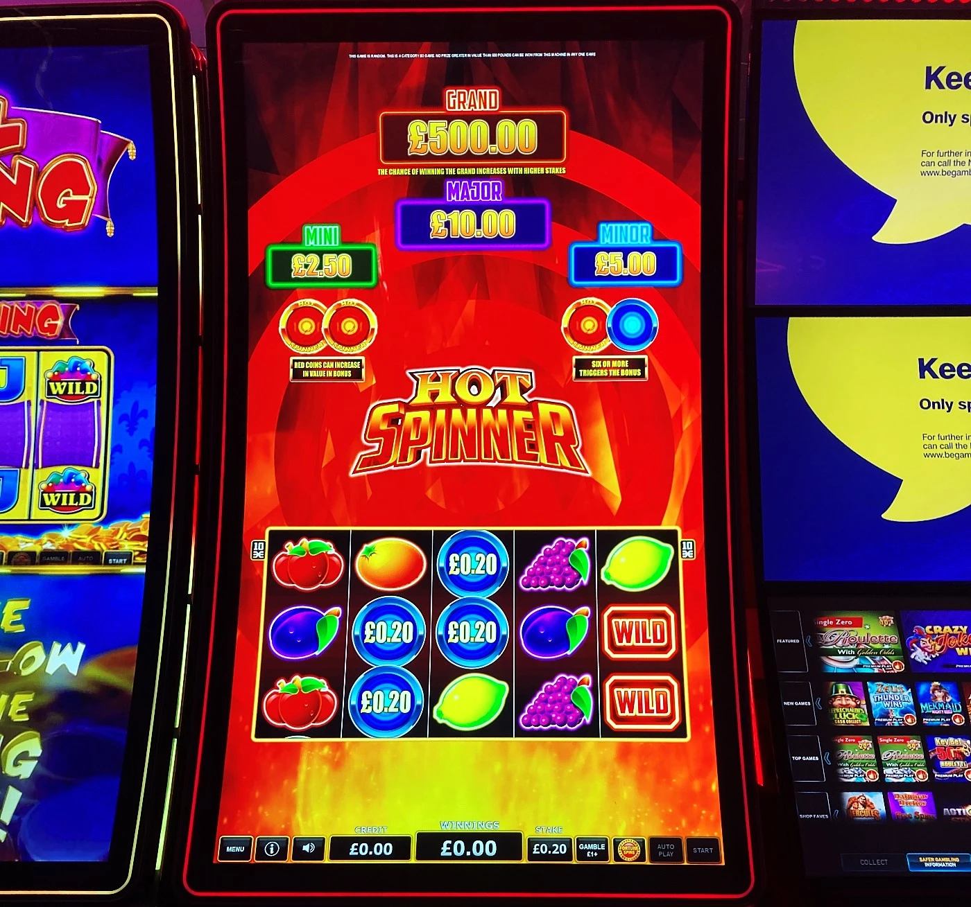 hot spinner slot machine game