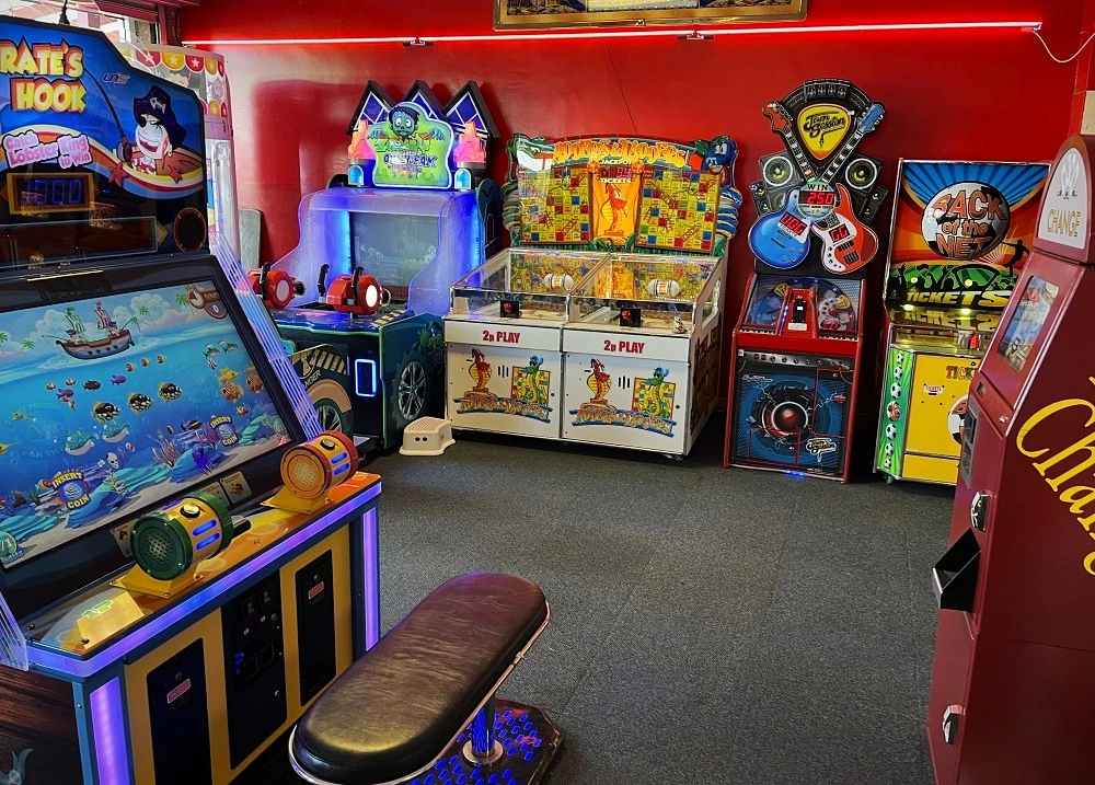 jam session roll down arcade machine