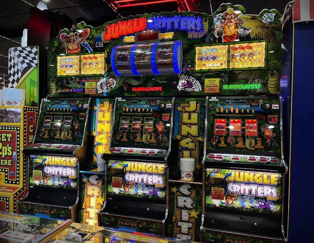 jungle critters ticket slot machine