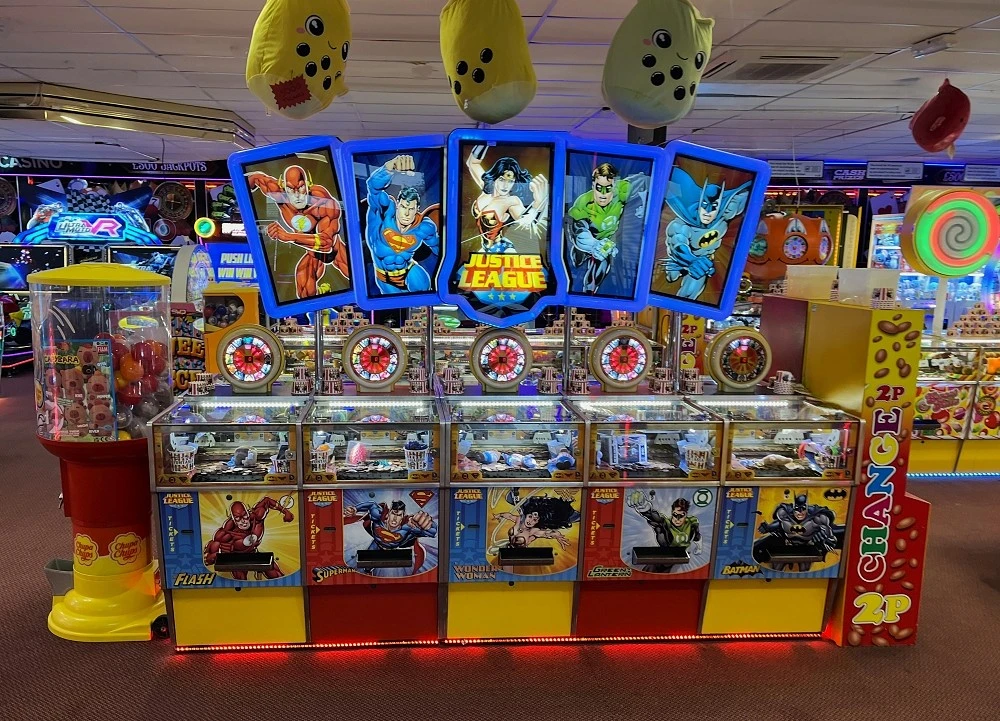 justice league coin pusher