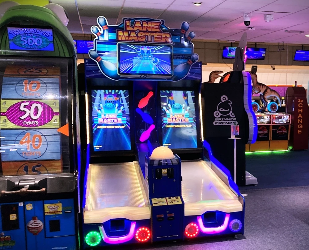 lane master bowling ticket arcade game