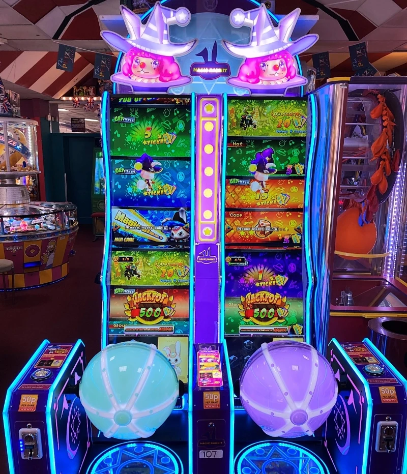 magic rabbit ticket machine game