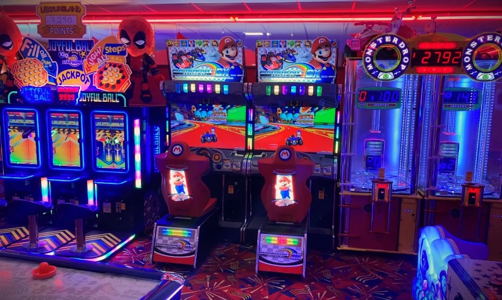 mario kart dx arcade racing game