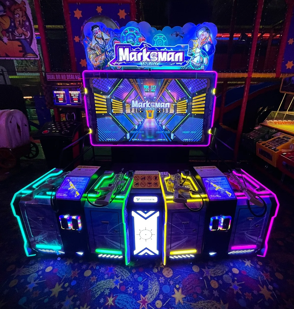marksman max ticket arcade shooter