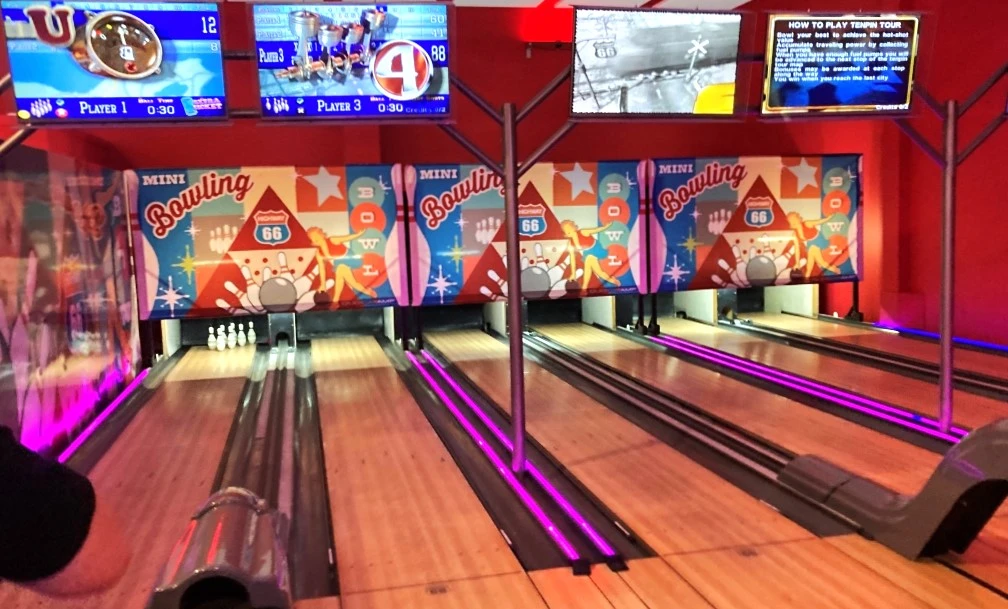 mini arcade bowlingo