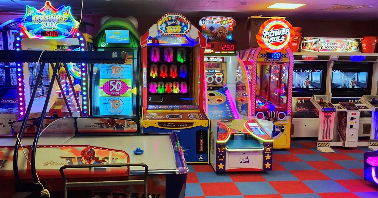 fairground ticket arcade machines