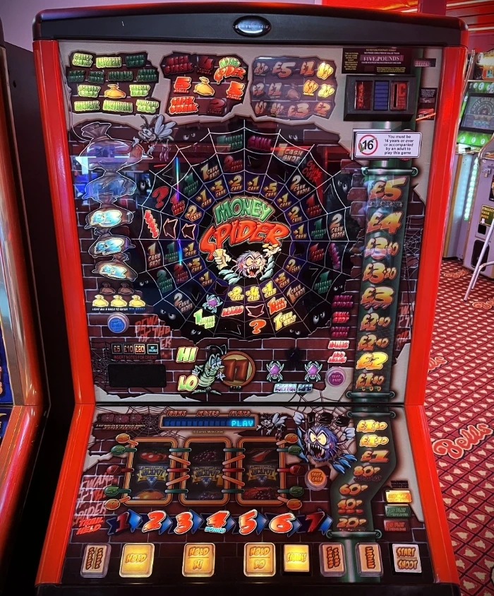 money spider fruit machine