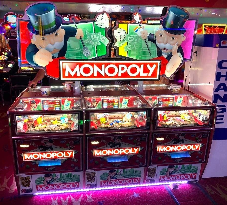 monopoly arcade gaming machine